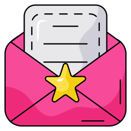 Invitation letter icon