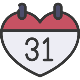 día de la boda icono