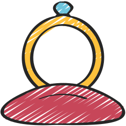 Wedding ring icon