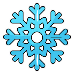 płatek śniegu ikona