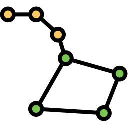 Созвездие Большой Медведицы иконка