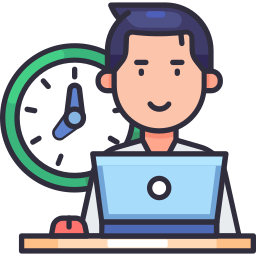 Working time icon