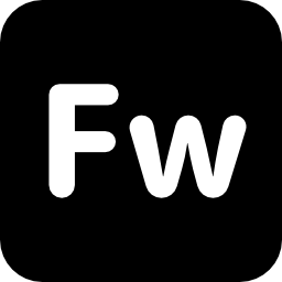botón fw icono