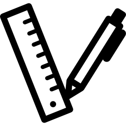 Ruler and Pen icon