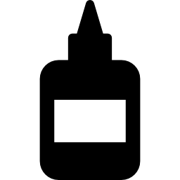 botella de pegamento icono