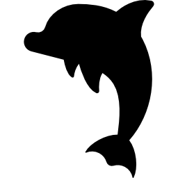 saltar, delfín icono