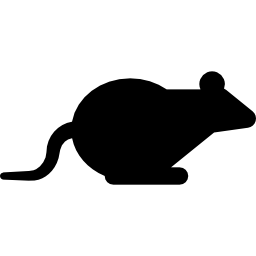 Сидящая мышь иконка