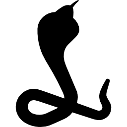 giftige cobra icoon