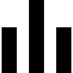 gráfico de três barras Ícone