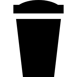 tazzina da caffè in carta icona