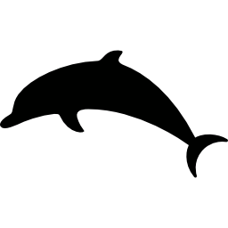saut de dauphin Icône