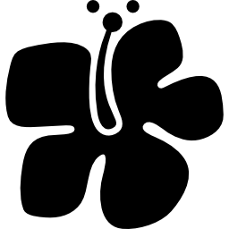 hawaiianische blume icon