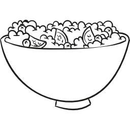 전채 그릇 icon