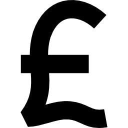 Sterling Pound Symbol icon