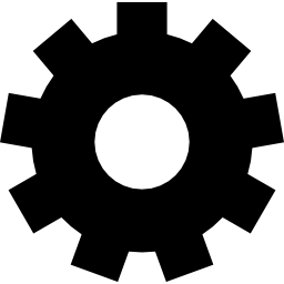 configuración cog icono
