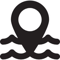 symbol zastępczy morza ikona