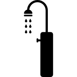 Пляжный душ иконка