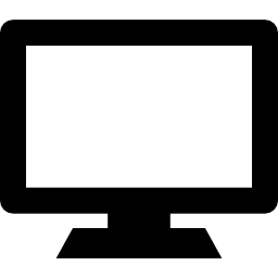 ekran komputera osobistego ikona