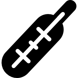 Medical thermometer icon