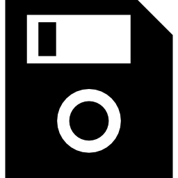 disco floppy d'epoca icona