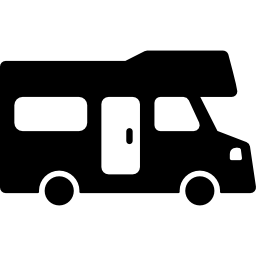 Mobile home transport icon