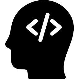 coder head Ícone