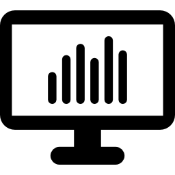 Statistics On a Screen icon