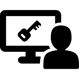 User Key On Screen icon