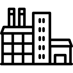 zona industrial icono