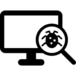 buscar errores de pc icono