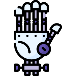 Bionic hand icon
