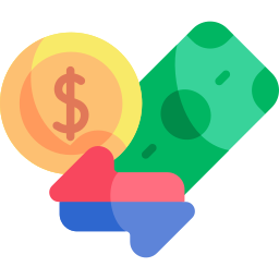 Money transfer icon