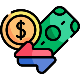 Money transfer icon