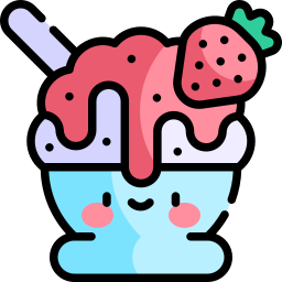 Shaved ice icon