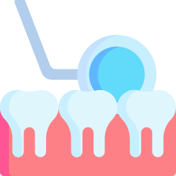 Dental checkup icon