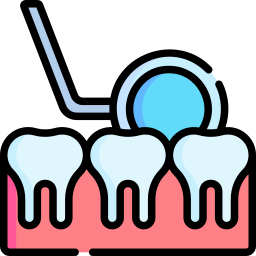 Dental checkup icon