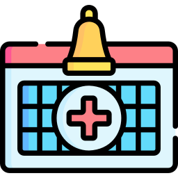 Medical appointment icon