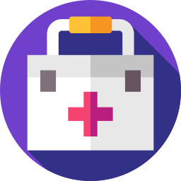 First aid kit icon