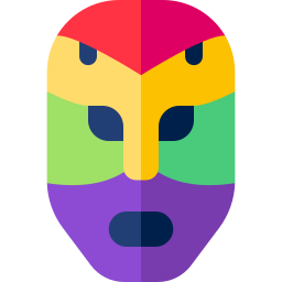 Boxing mask icon