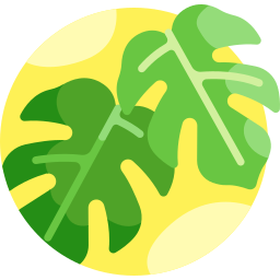 Mini monstera icon