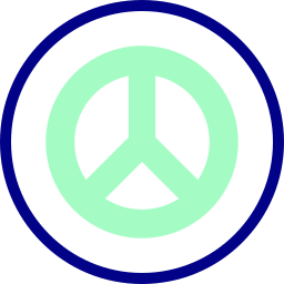 segno di pace icona