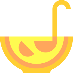 Punch bowl icon