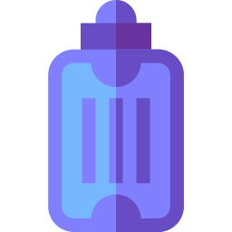 botella de agua caliente icono