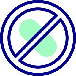 Drug allergy icon