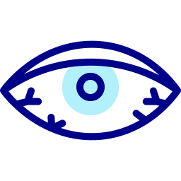 Red eyes icon