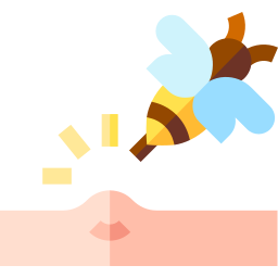 Bee sting icon