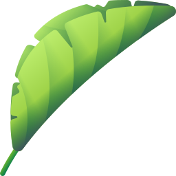 tropische bladeren icoon