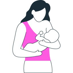 allattamento al seno icona