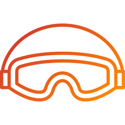 Safety glasses icon