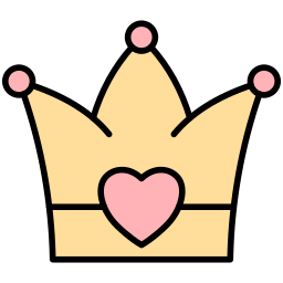 Queen of hearts icon